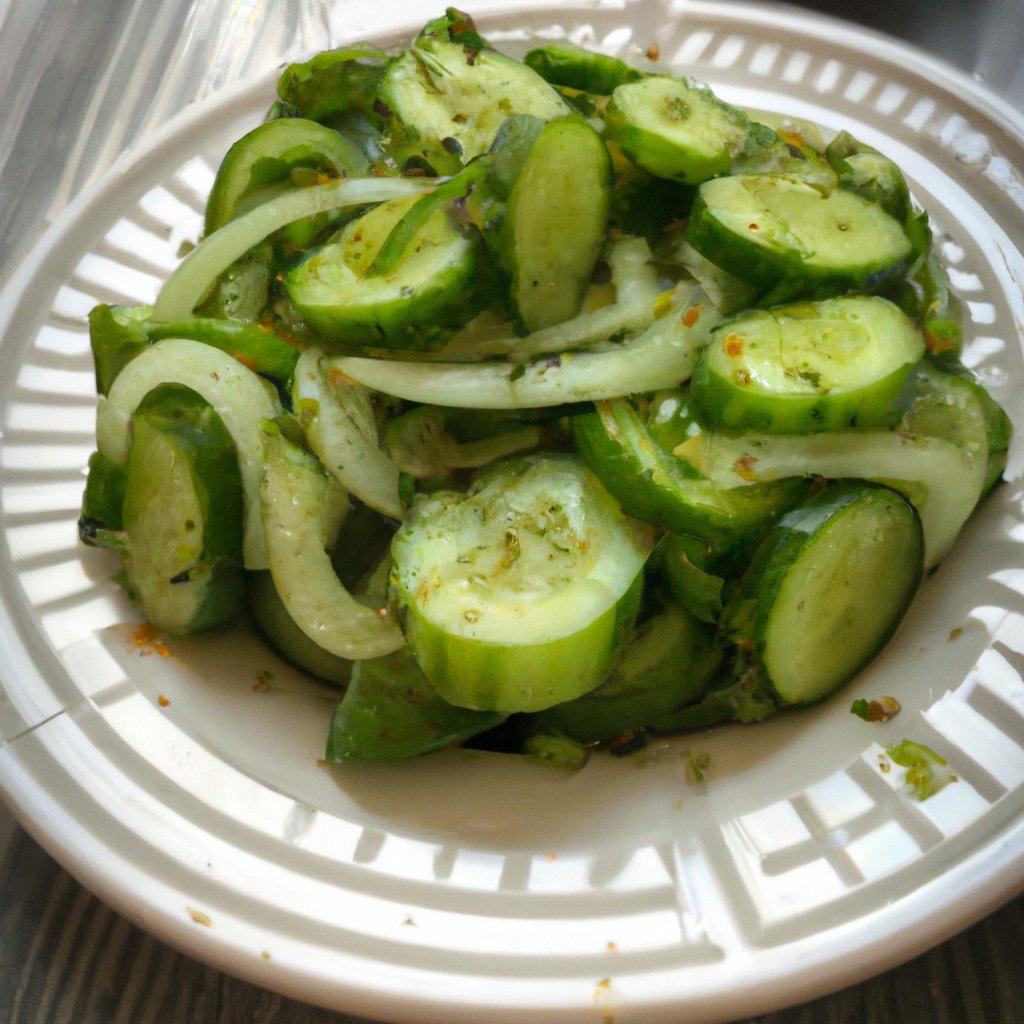 A Flavorful and Nutritious Cucumber Salad Recipe that's Vegetable-Heavy