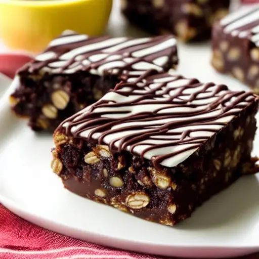 No Bake Magic Chocolate Oat Bars Recipe