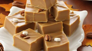 Rich and Creamy Pumpkin Pie Fudge Square