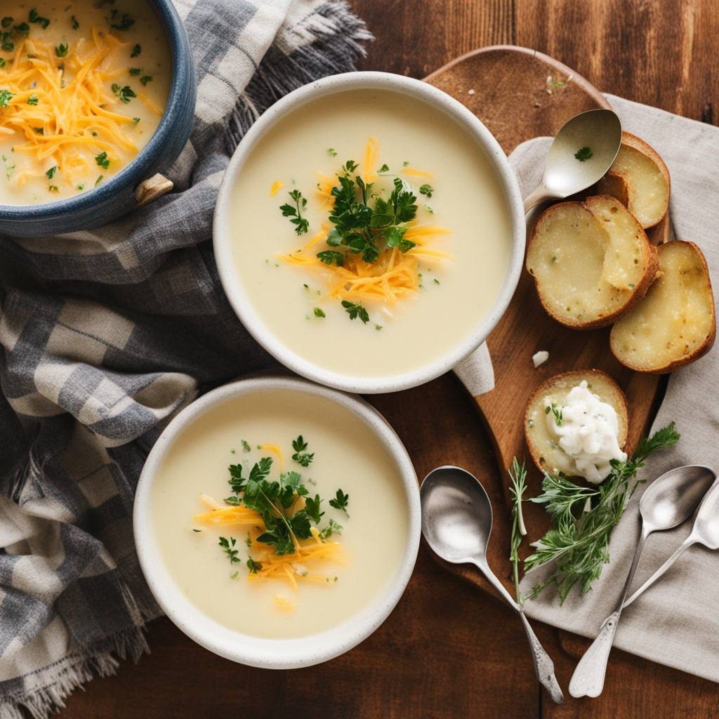 The Ultimate Creamy Potato Soup Recipe: A Cozy Bowl of Comfort – 1k