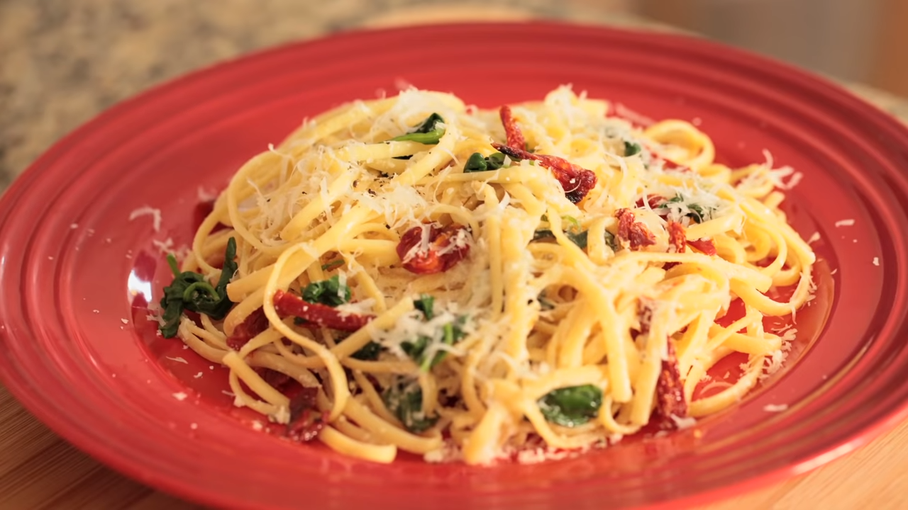 Linguine pasta, spinach 1k Recipes!