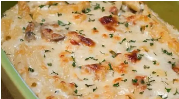 Baked Cheesy Chicken Penne