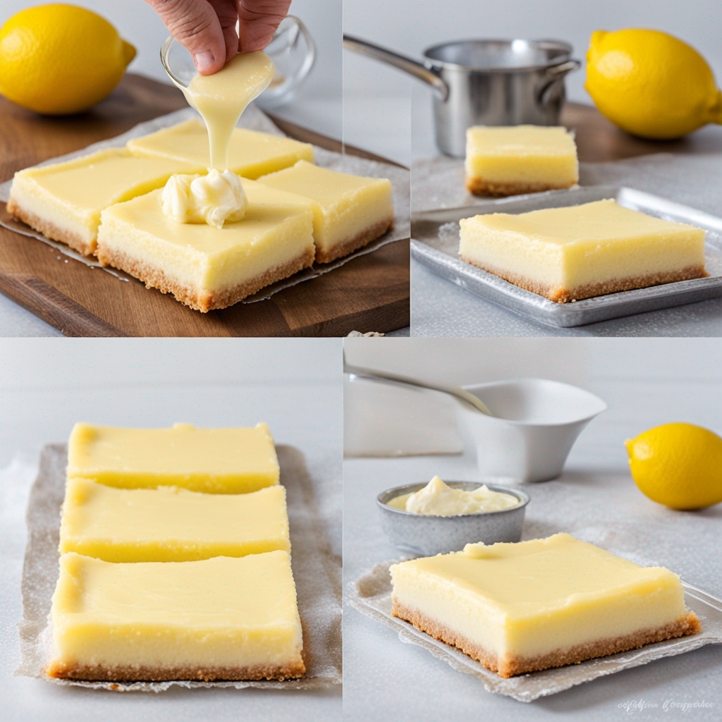 Creamy Lemon Squares Cooking Instructions