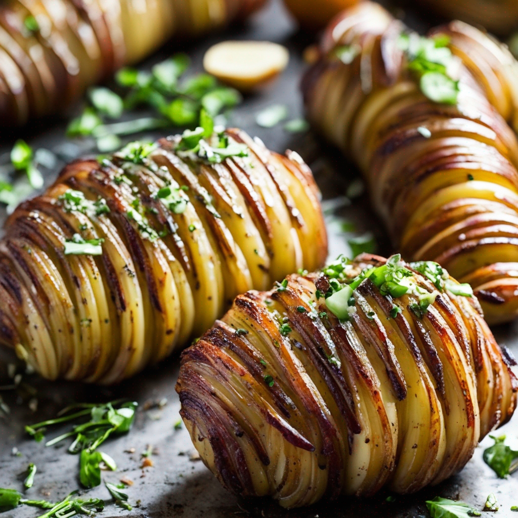 Hasselback Tornado Potatoes A Fusion of Two Favorites 1k Recipes!