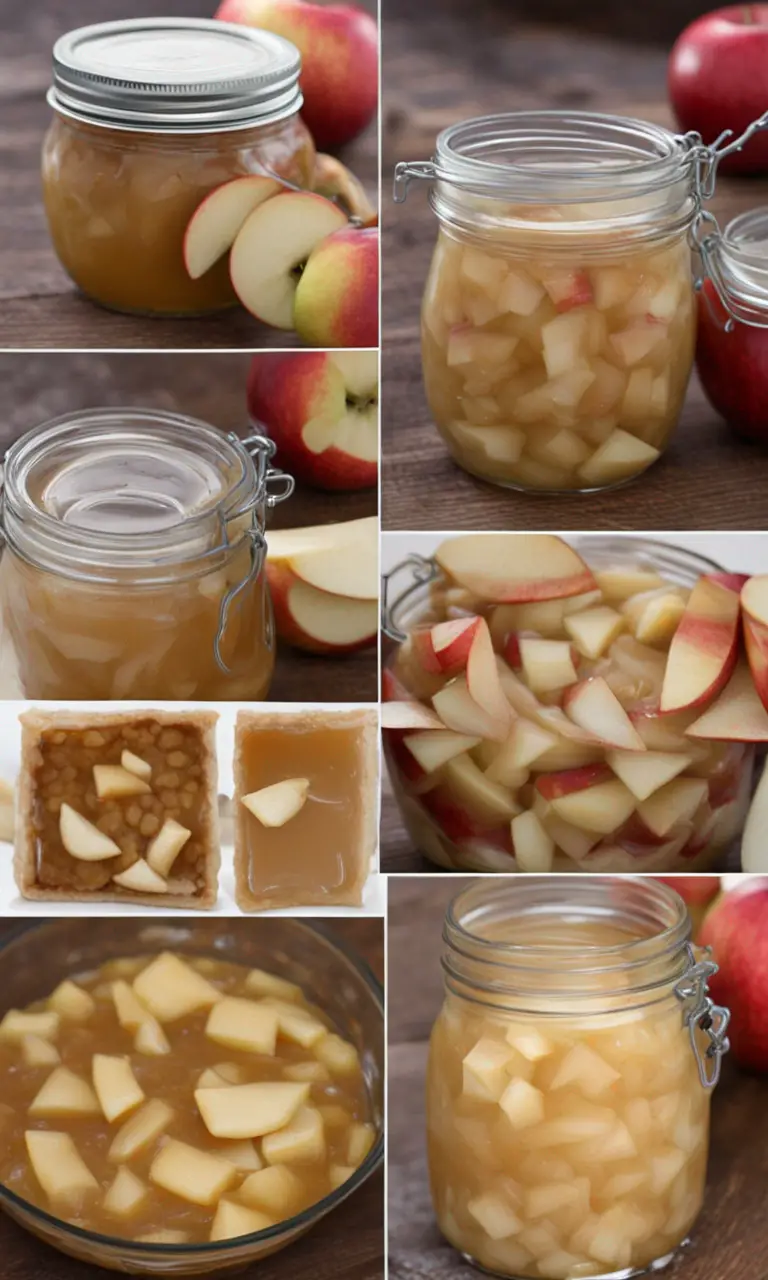 Freshly sliced apples for pie filling.
