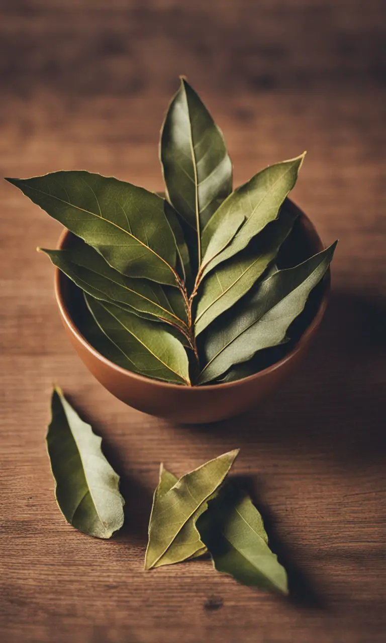 Bay leaves, Home aromatherapy, Ancient rituals, Natural remedies, Stress relief, Energy cleansing, Laurus nobilis, Holistic practices.