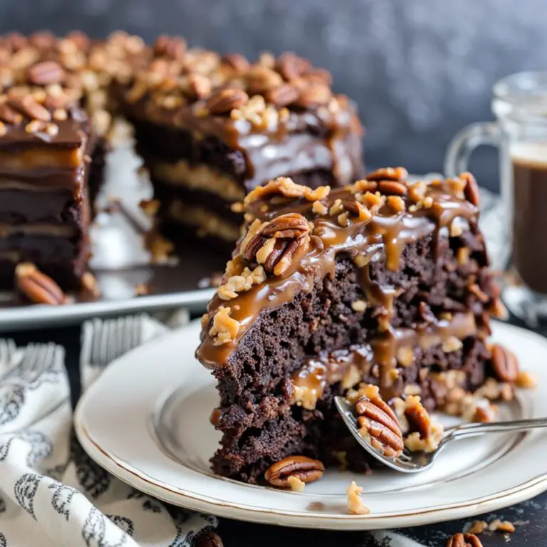 The Ultimate Easy Chocolate Turtle Cake Recipe You’ve Been Waiting For ...