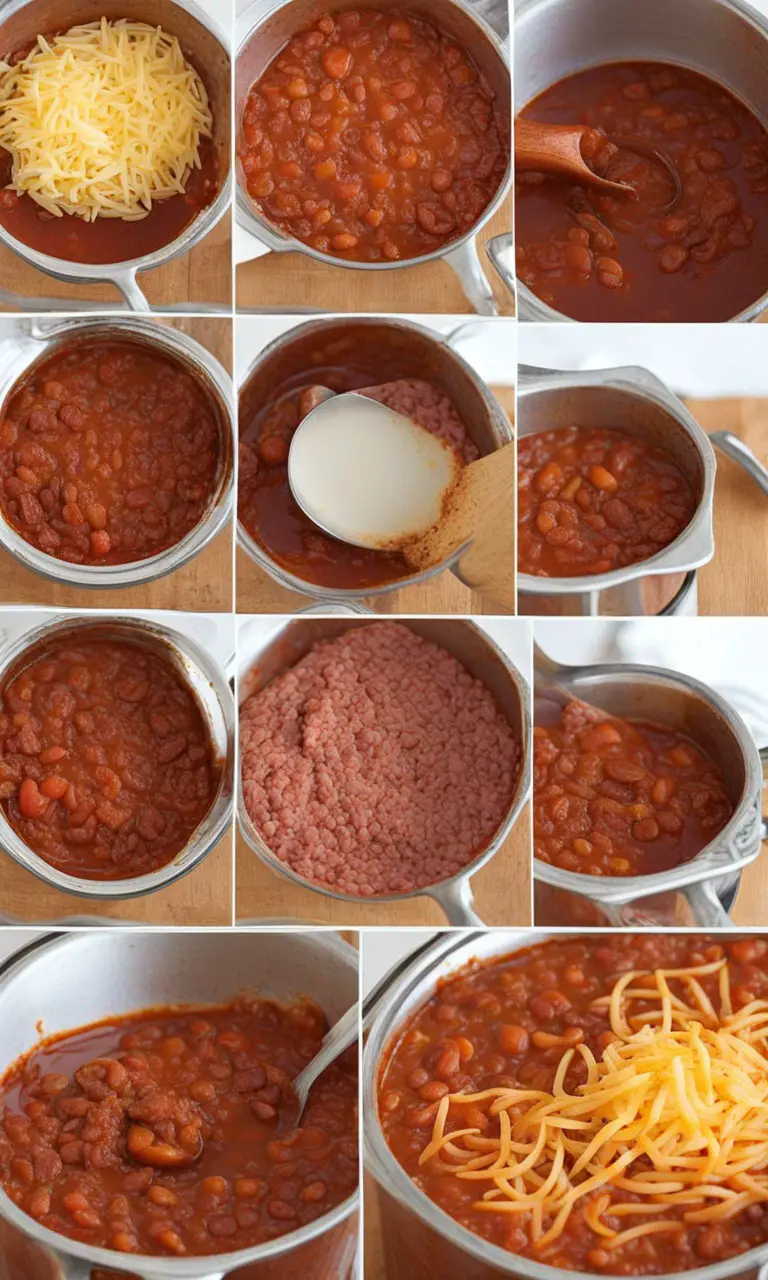 Fresh ingredients laid out for Wendy's chili recipe.