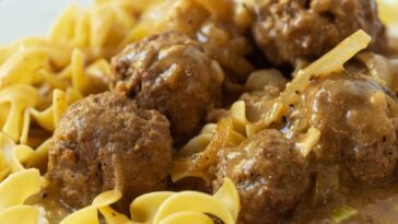 Mouthwatering Salisbury Steak Meatballs - Family Recipe