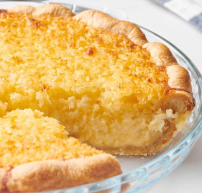 Old-Fashioned Coconut Pie – 1k Recipes!