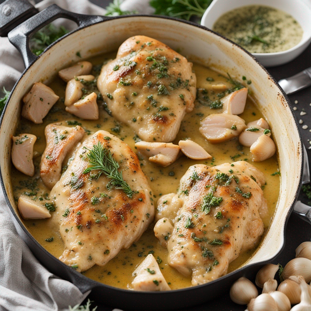 Savor the Flavor: Garlic Butter Chicken in a Skillet – Your New ...