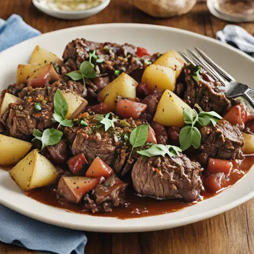 Italian Braised Beef and Potatoes – 1k Recipes!