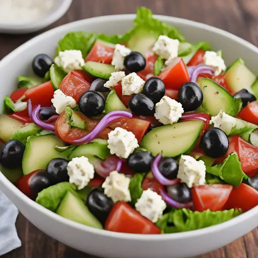Easy Greek Salad – 1k Recipes!