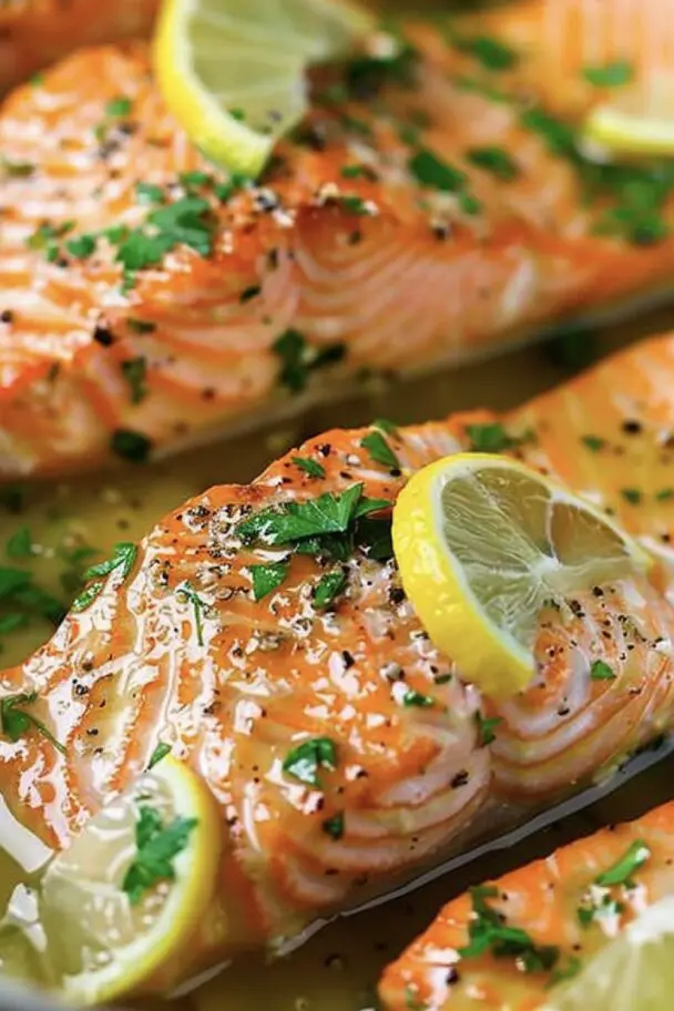 This Baked Honey Lime Garlic Butter Salmon is a game-changer in the kitchen. Try it once, and you'll be hooked!