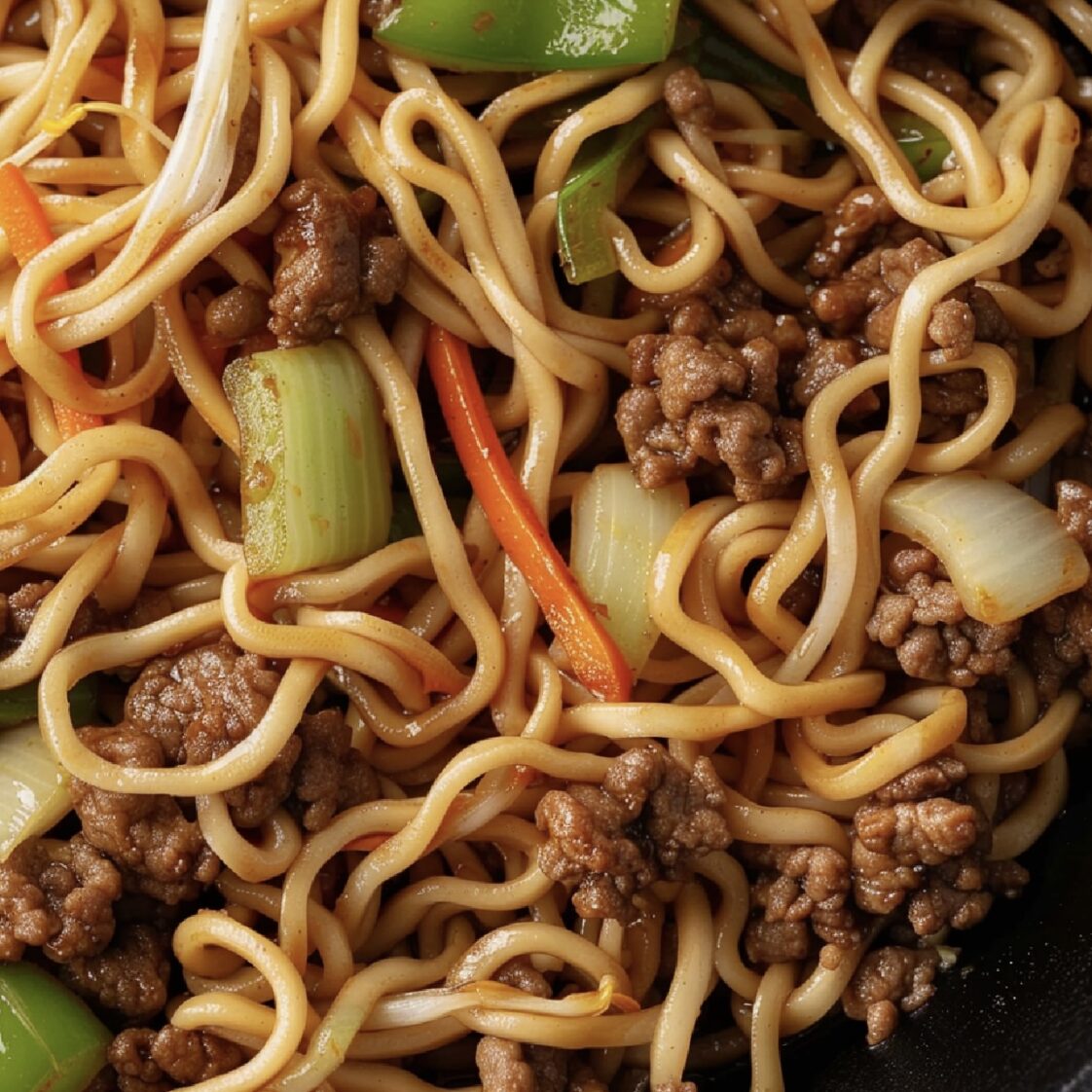 Easy Slow Cooker Ground Beef Chow Mein Family Favorite Recipe 1k Recipes!