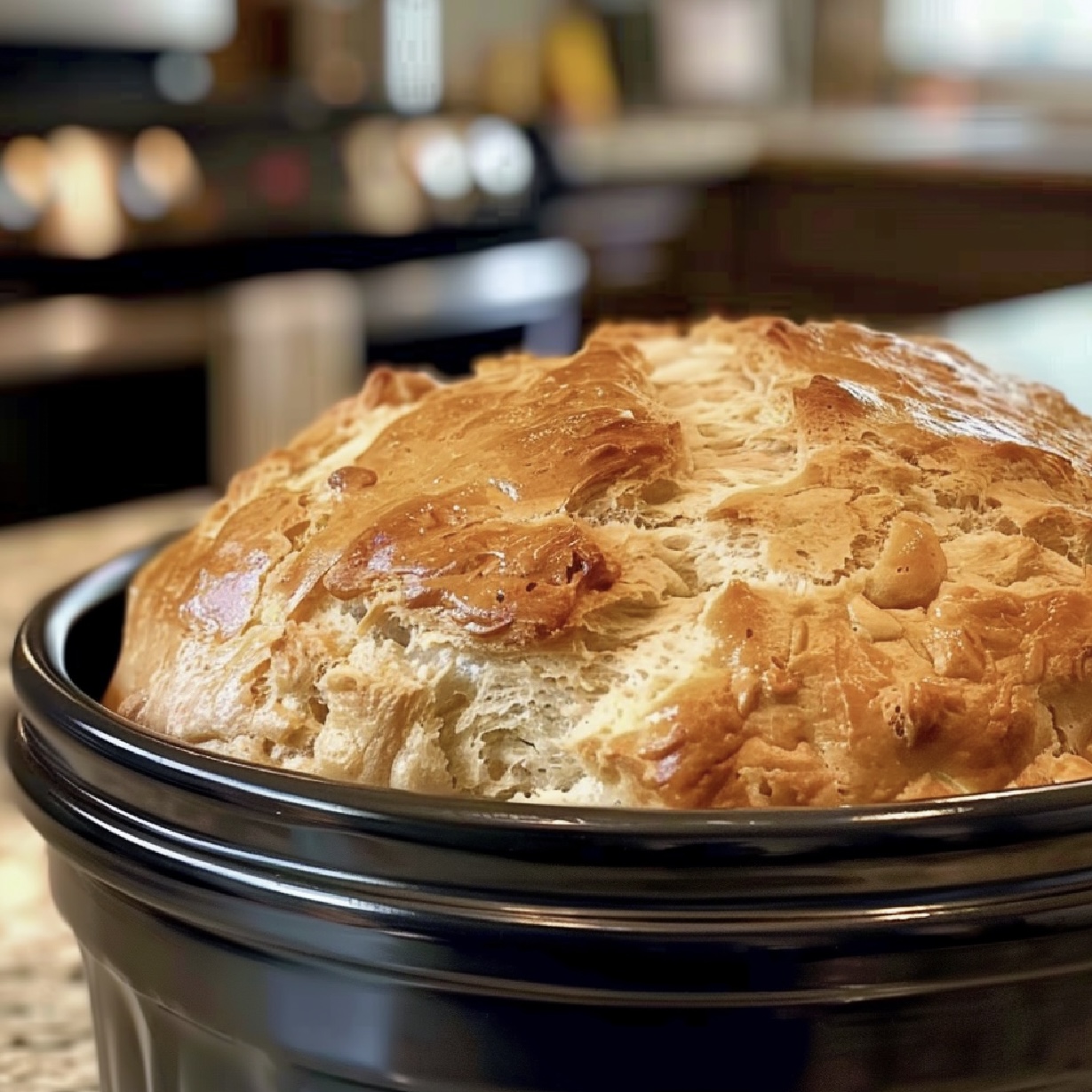 2-Ingredient Wonder Bread, Slow Cooker Beer Bread that’s effortlessly delicious and perfect for beginners. Try it now!
