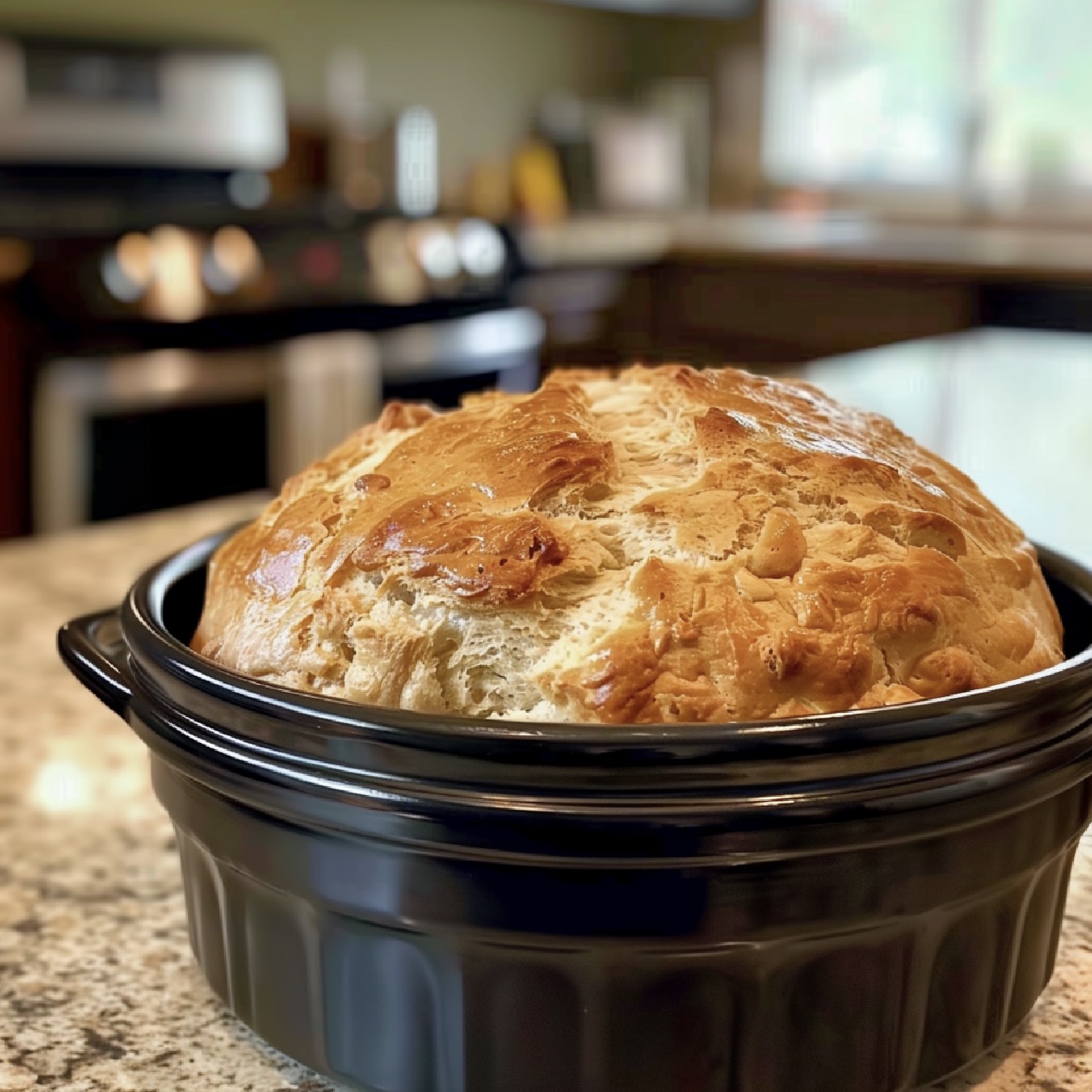 Homemade Beer Bread Magic, Discover the joy of baking with this simple slow cooker recipe that brings back warm memories.