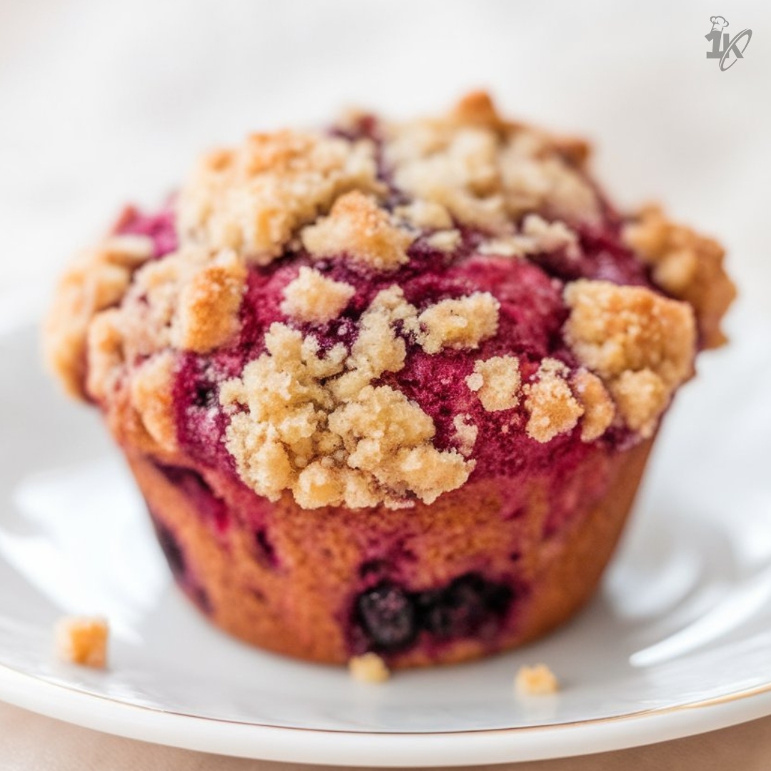 Soft and fluffy red velvet muffins featuring a creamy cheesecake swirl and golden crumb topping, ideal for Valentine’s Day treats.