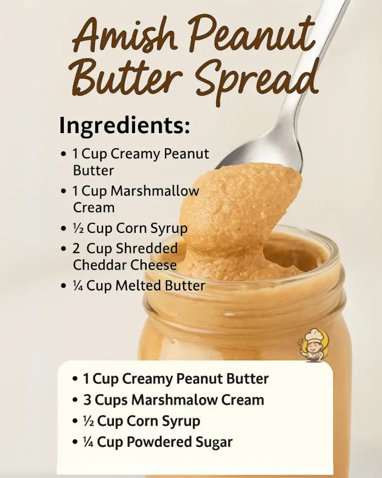 Amish Peanut Butter Spread Recipe