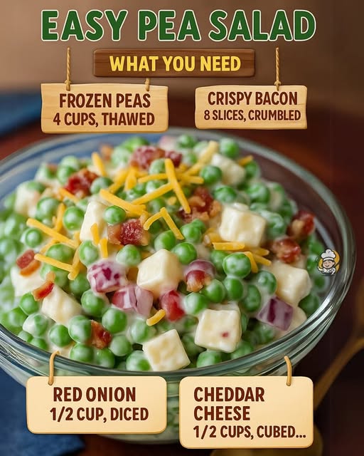 Classic Pea Salad