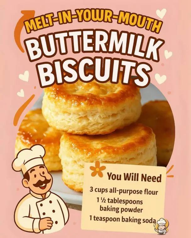 Melt-in-Your-Mouth Buttermilk Biscuits Recipe