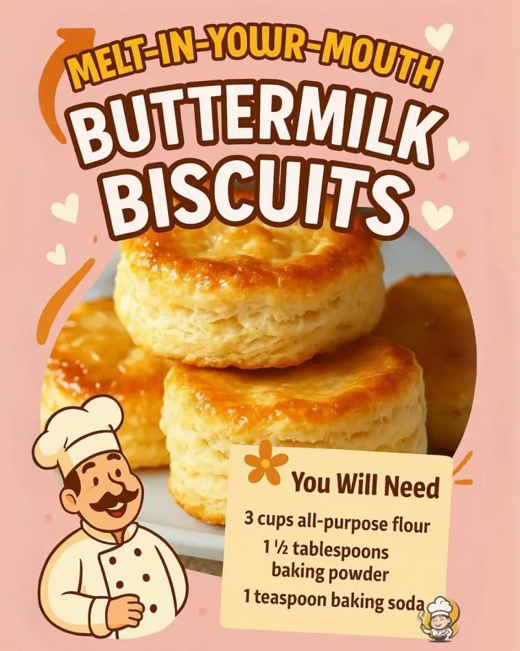 Melt-in-Your-Mouth Buttermilk Biscuits Recipe